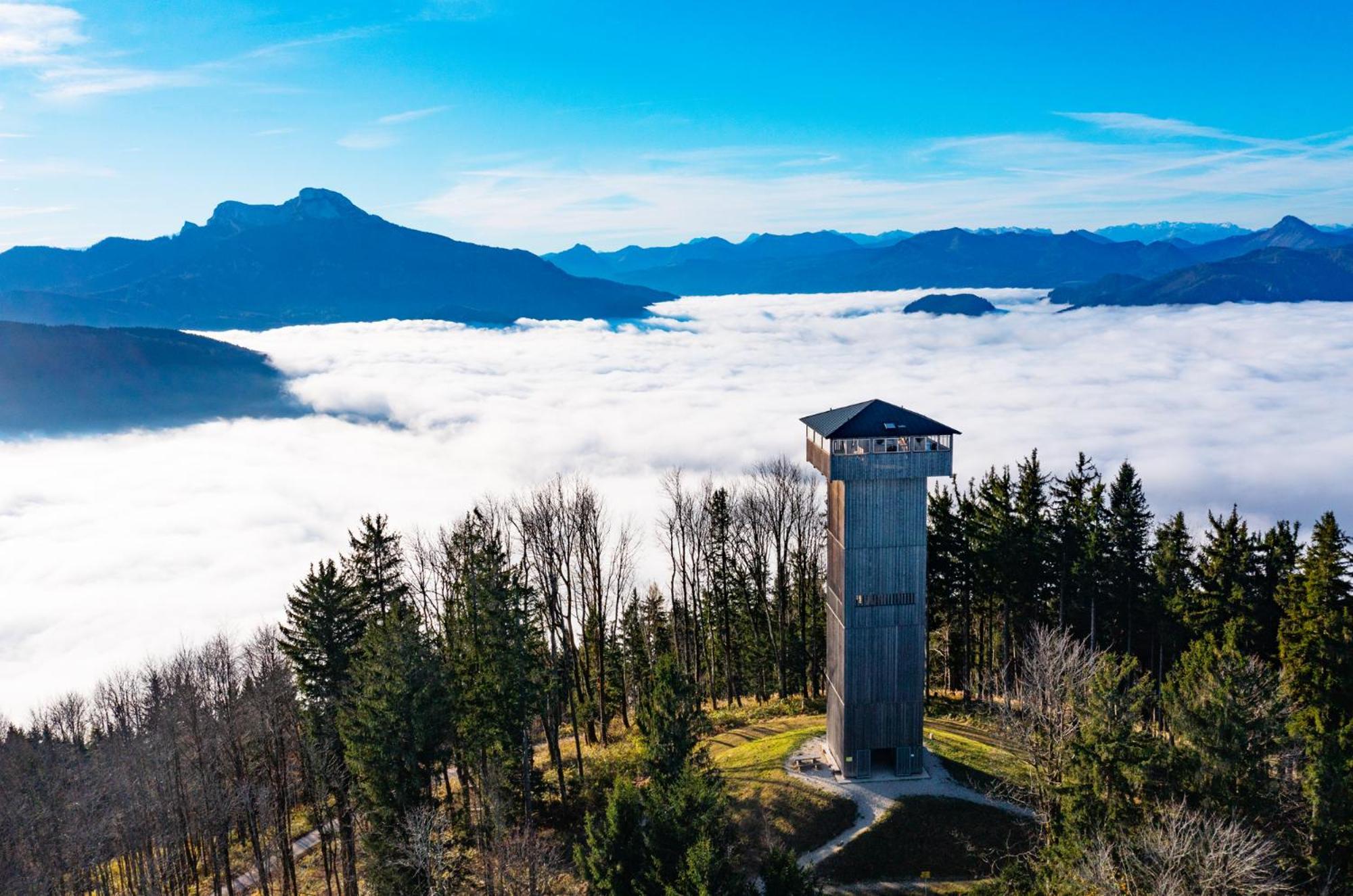 Im Mondseeland Innerschwand Buitenkant foto