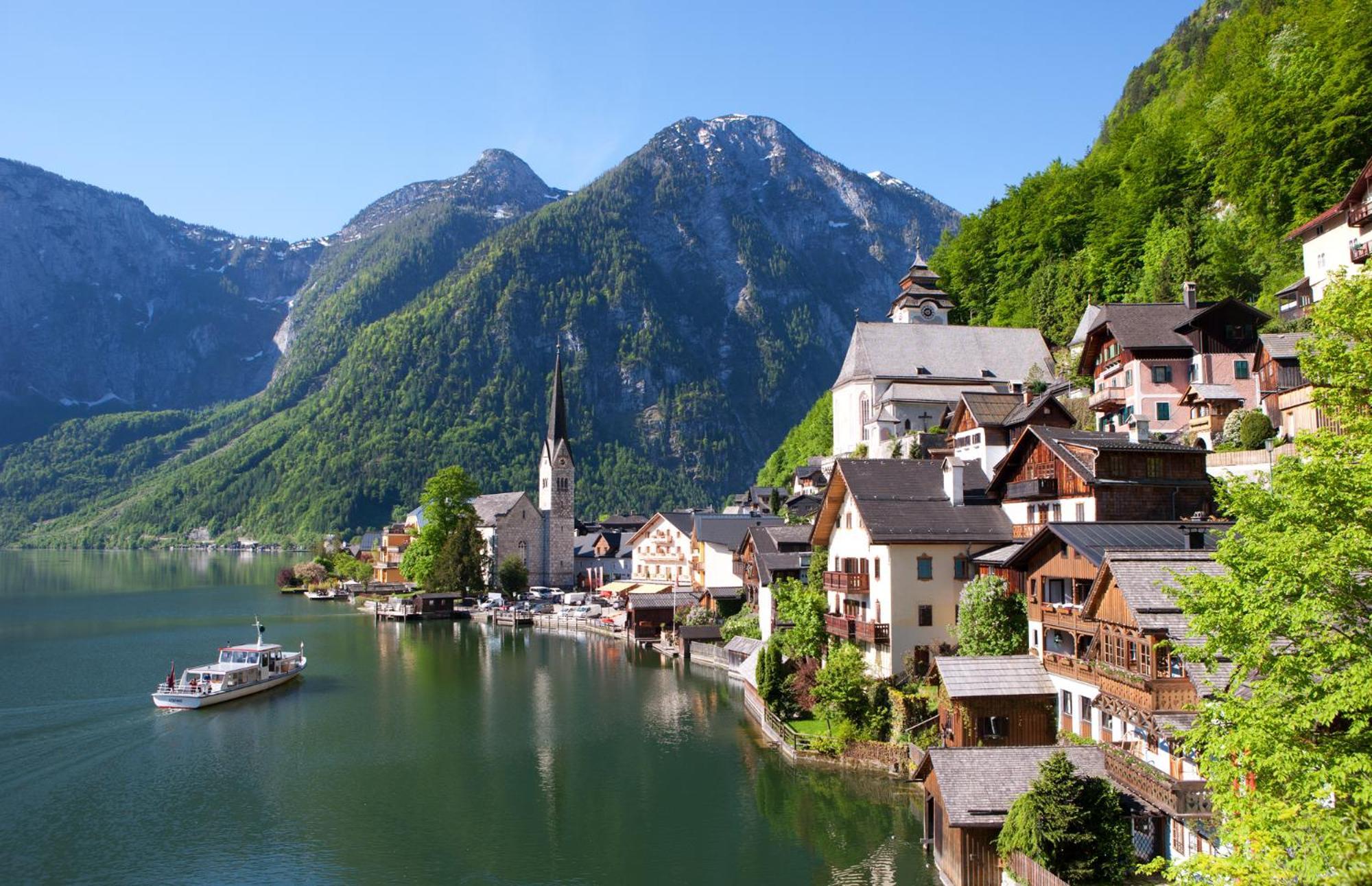 Im Mondseeland Innerschwand Buitenkant foto