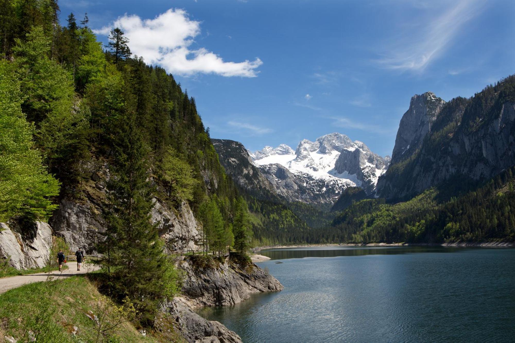 Im Mondseeland Innerschwand Buitenkant foto