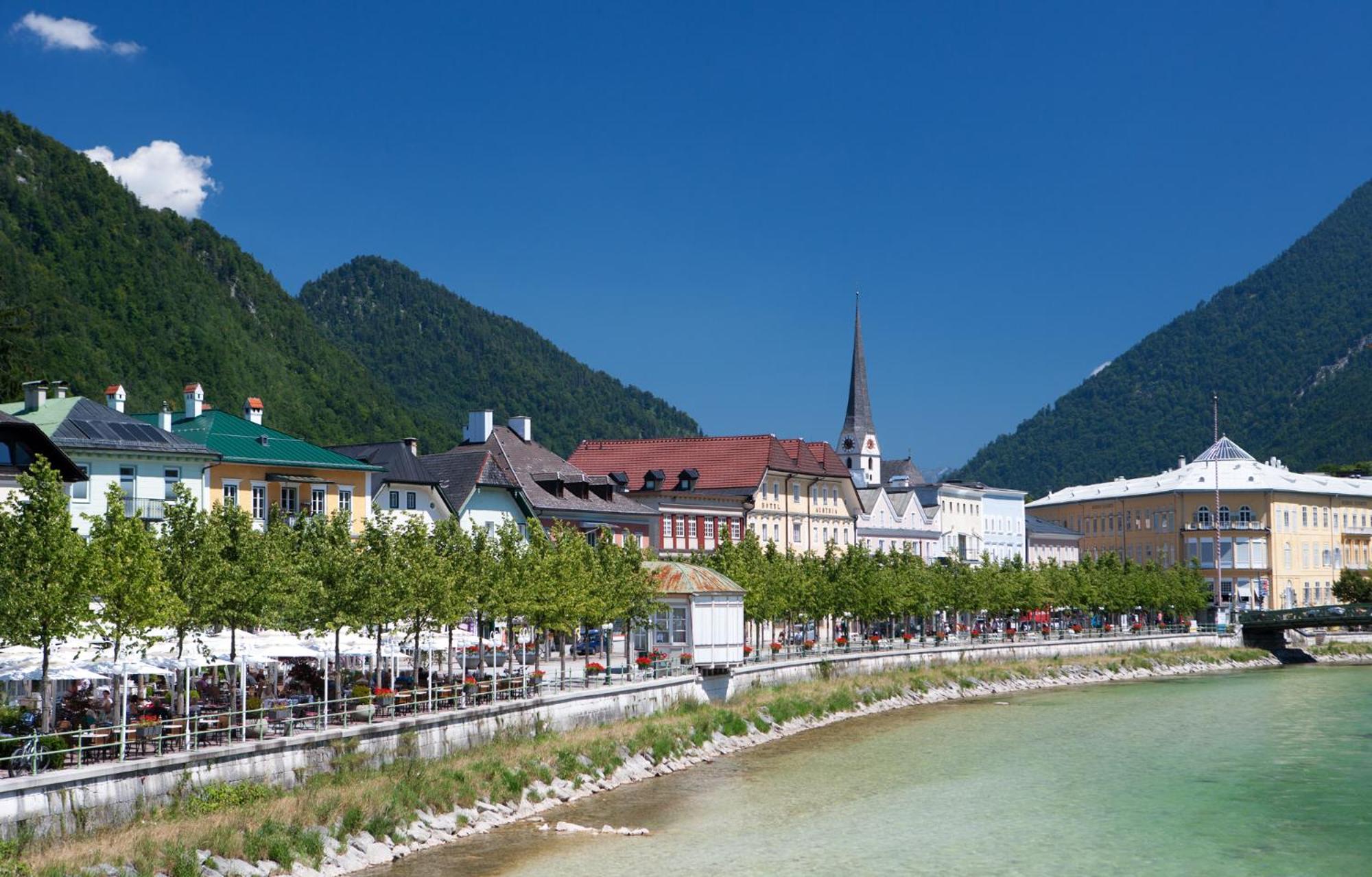 Im Mondseeland Innerschwand Buitenkant foto